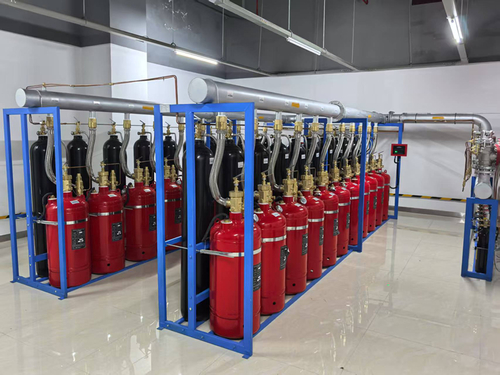 mais recente caso da empresa sobre Extinção de incêndio por rede FM200 (HFC-227ea)