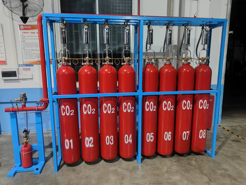 Latest company case about High-pressure pipeline co2 fire extinguishing system