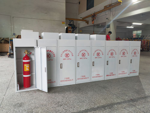 último caso de la compañía sobre Dispositivo de extinción de incendios de gas limpio FM200 (HFC-227ea) de 8 kg