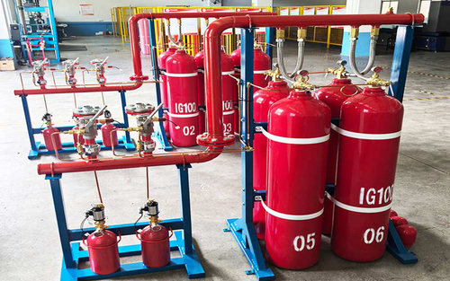 Laatste bedrijfscasus over IG-100 Brandblussysteem met schoonmakers