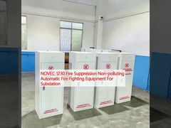 NOVEC 1230 防火 汚染しない自動消防装置 サブステーション