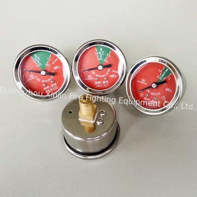 Quality  High Precision Nitrogen Pressure Gauge For FM200 Fire Suppression Systems factory