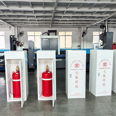 2.5MPa FM200 Gas Fire Extinguishing For Critical Power Distribution Areas
