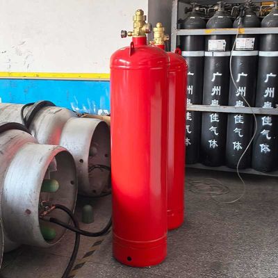 Custom FM 200 Gas Cylinder For Automated Control Room Fire Fighting Equipment