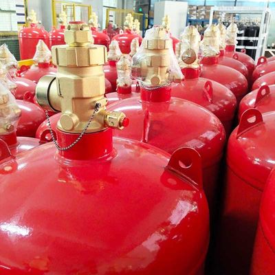 FM200 Gas Cylinder Auto Fire Extinguisher For Cloud Computing Center Computer Room