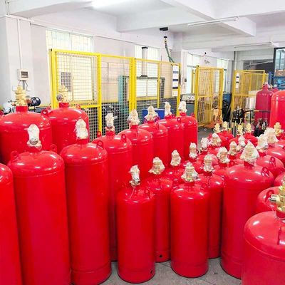 Reinigungsmittel Feuerlöschsystem FM200 Zylinder HFC-227ea Gas gefüllte Luftflaschen
