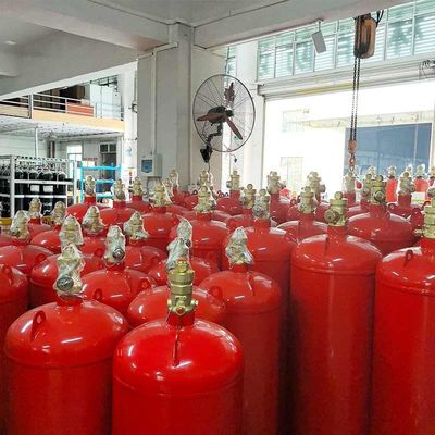 2.5Mpa 4.2MPa 5.6MPa FM200 Fire Suppression Cylinder For Bank Computer Rooms