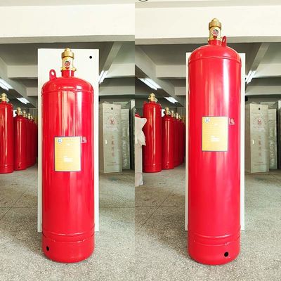 Reinigungsmittel Feuerlöschsystem FM200 Zylinder HFC-227ea Gas gefüllte Luftflaschen