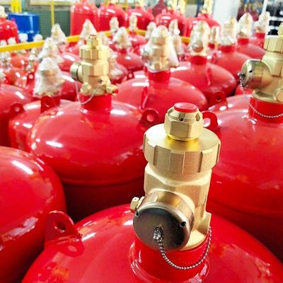 Custom FM 200 Gas Cylinder For Automated Control Room Fire Fighting Equipment