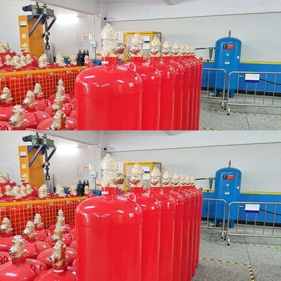 Weak Current Equipment Room FM200 Gas Fire Extinguishing 2.5Mpa 4.2MPa 5.6MPa