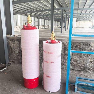180L HFC 227ea Fire Extinguishing System For External Pressure Oil Storage Facilities