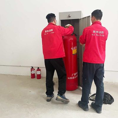 120L 1230 NOVEC Fire Extinguishing System For Pollution Free Hospital IT Rooms