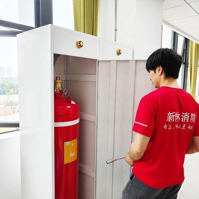 120L 1230 NOVEC Fire Extinguishing System For Pollution Free Hospital IT Rooms