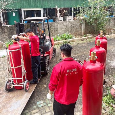 180L NOVEC 1230 Fire Suppression System For Oil Depot Fire Protection