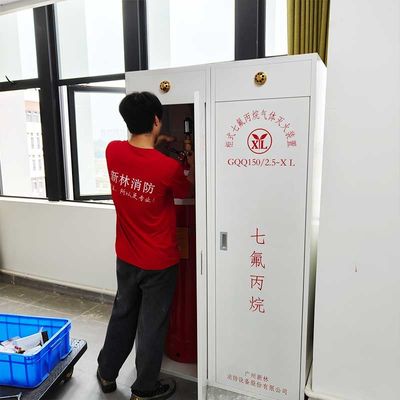 FM200 Gas Suppression System For Data Center Fire Protection And Safety With Automatic Gas Release And Contro