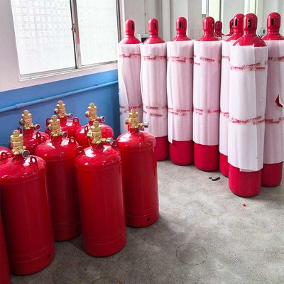 High Performance FM200 Cylinder For Archives Room Automatic Fire Extinguisher System