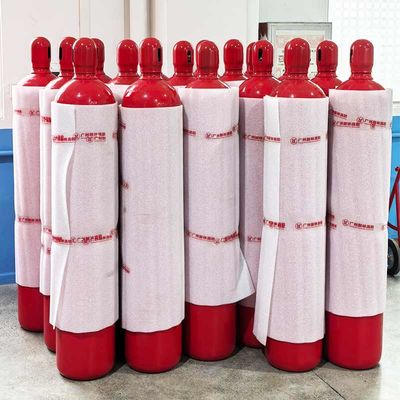 120L 150 Bar nahtlose Argon-Stickstoff-Gasflaschen aus Stahl