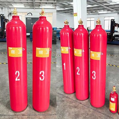 Produktion Werkstatt Nahtlose CO2-Gasflasche Feuerlöscher