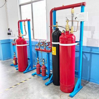 IG541 Inert Gas Fire Suppression System for Financial Archives