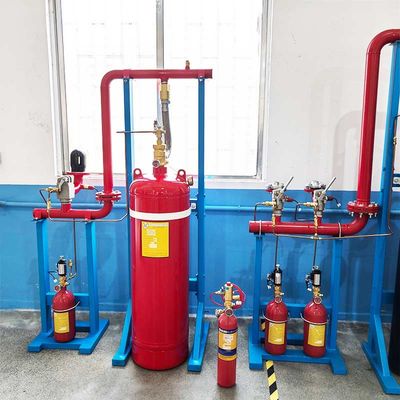 Enclosed Flooding IG541 Inert Gas Fire Suppression System For Electrical Protection Zone