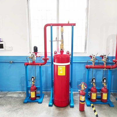 Enclosed Flooding IG541 Inert Gas Fire Suppression System For Electrical Protection Zone