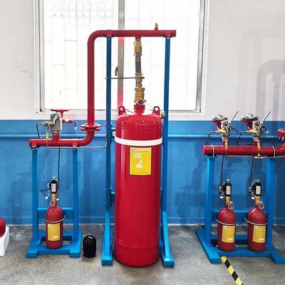 Automatic Inert Gas Fire Suppression System For University Computer Center Server Room