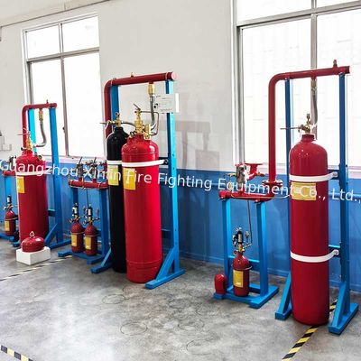 IG541 Sistema de supressão de incêndio a gás inerte para salas de controlo de energia