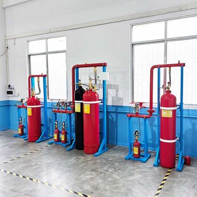 20MPa IG100 Clean Agent Fire Suppression System For Hotel Fire Control Room