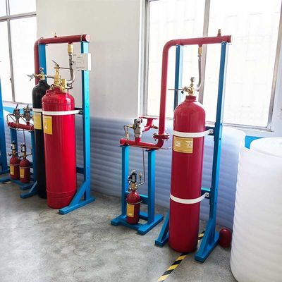 20MPa IG100 Clean Agent Fire Suppression System For Hotel Fire Control Room