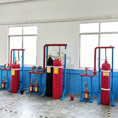20MPa IG100 Clean Agent Fire Suppression System For Automobile R&D Center