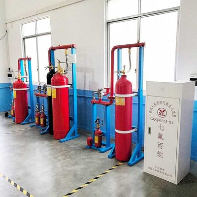 IG100 Clean Agent Fire Suppression System For Automobile Engine Testing Laboratory