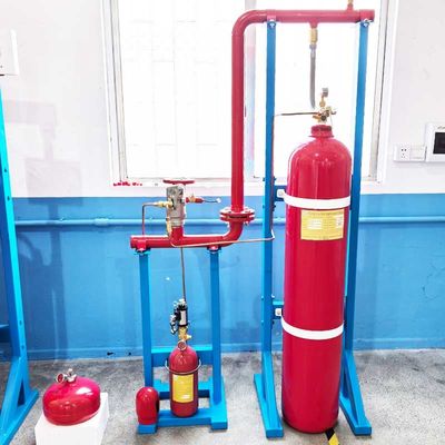 Gas IG100 Clean Agent Fire Suppression System For Battery Production Workshop