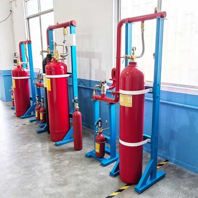 Automatic Fire Suppression System Clean Agent IG100 For Historical Archives Room