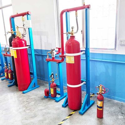 70L 80L 90L IG100 Clean Agent Fire Suppression System For Museums