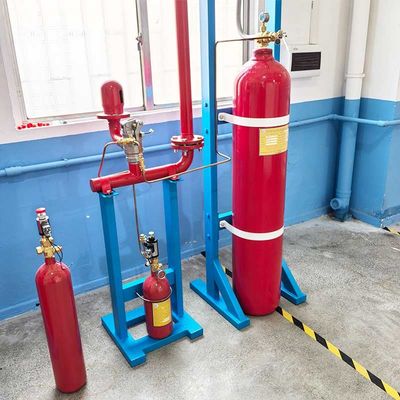 Clean Agent Nitrogen Automatic Fire Extinguisher Safeguarding Telecommunication Rooms