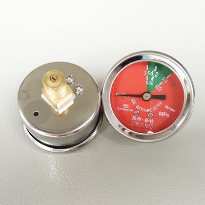 OEM ODM Fire Extinguisher Accessories FM200 Gas Fire Pressure Gauge For Archives Room